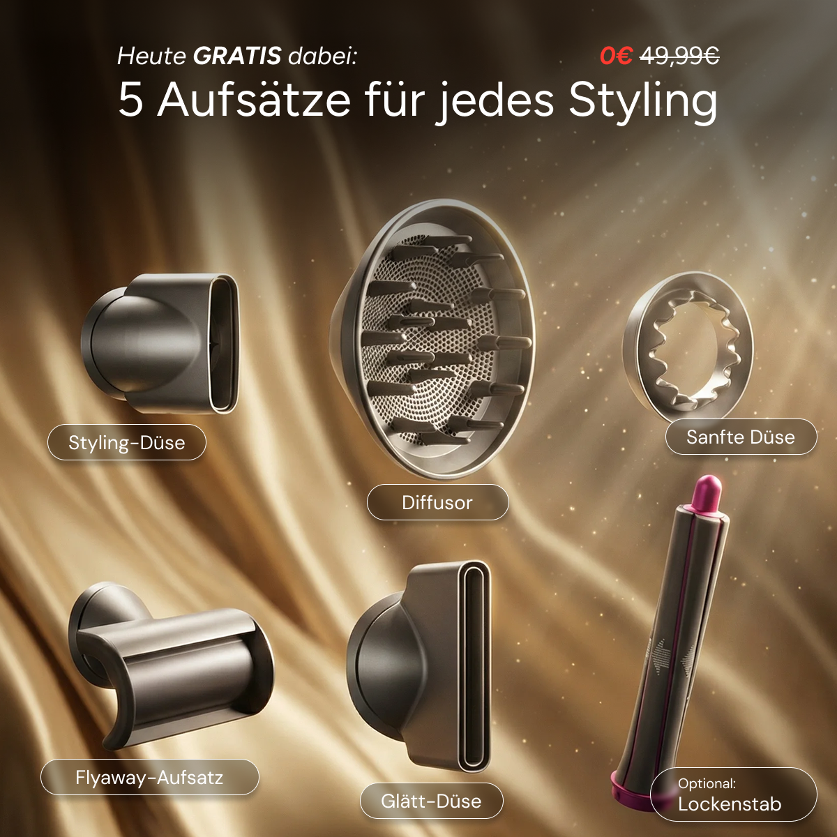 AirStraight 2in1 Glatt- und Föhnstyler