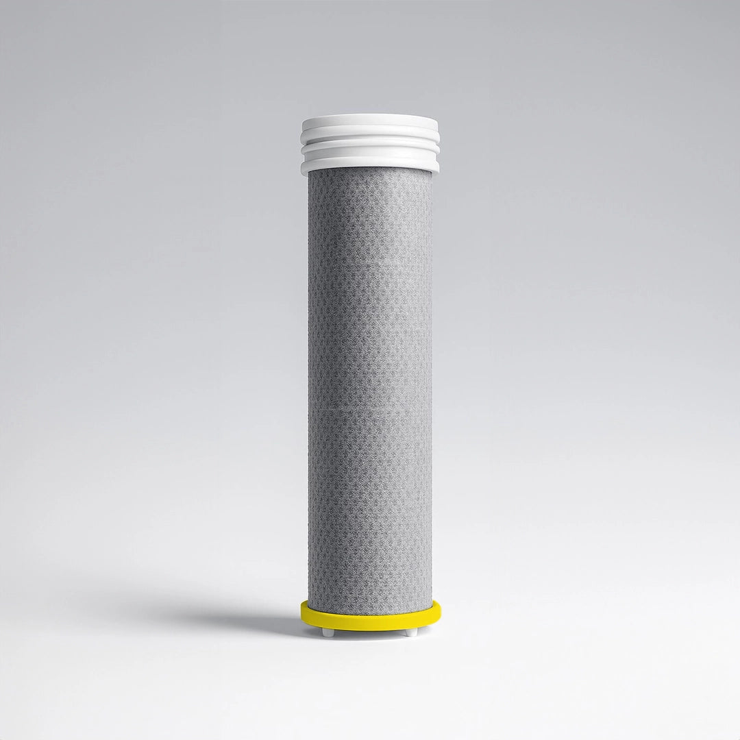 Zylindrischer Ersatzfilter für Duschkopf-Wasserfilter mit Aktivkohle und Bio-Duft
